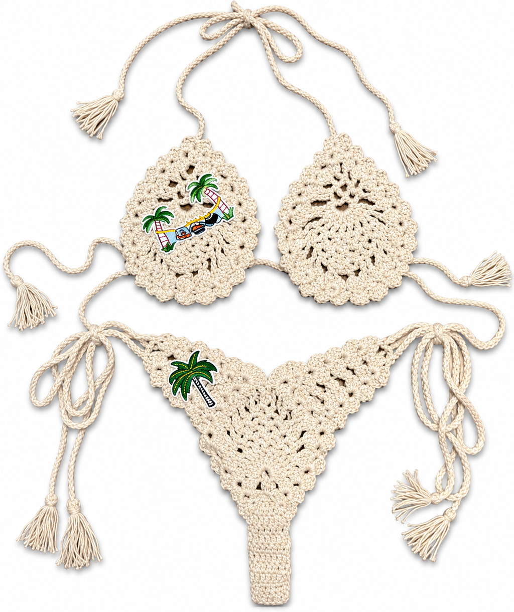 Pineapple bikini set