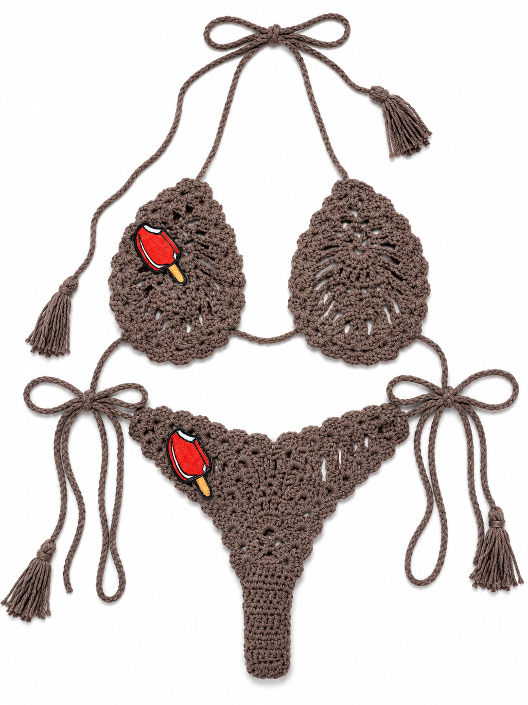 Pineapple bikini set