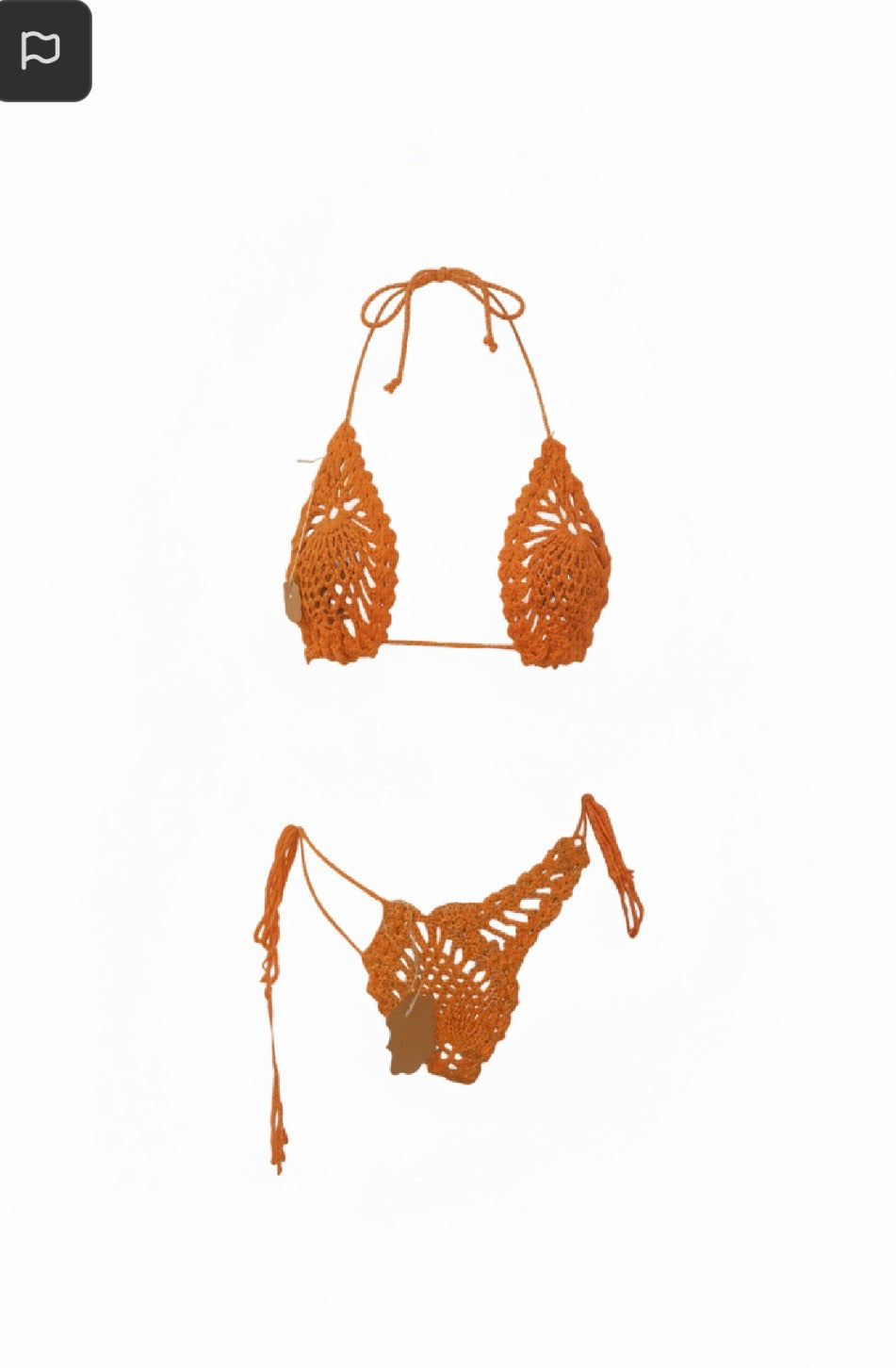 Pineapple bikini set