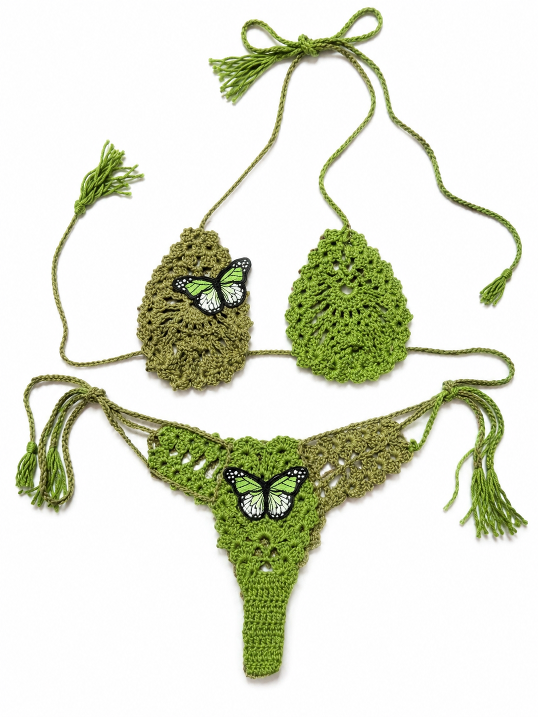 Pineapple bikini set