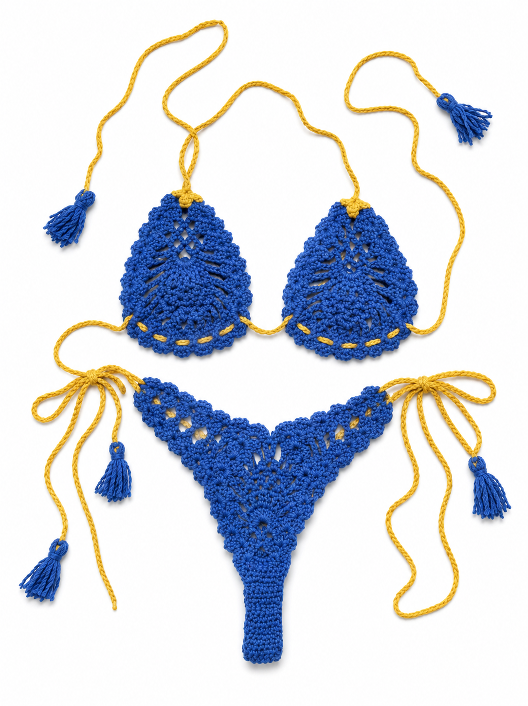Pineapple bikini set