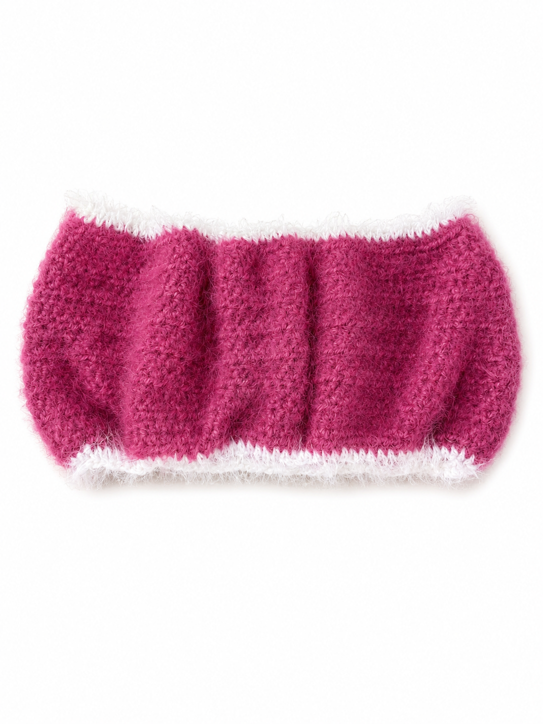 Fuzzy band top