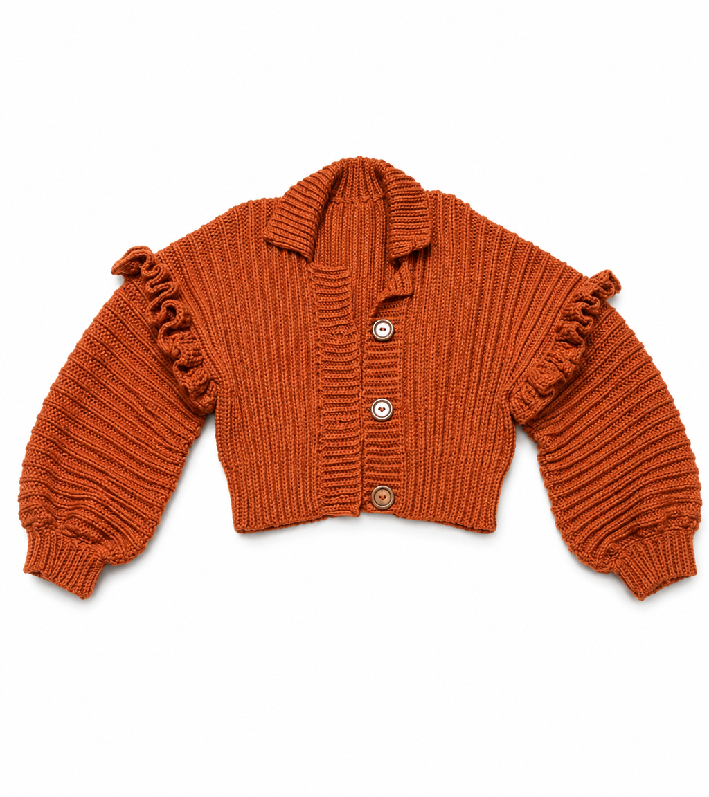 Handmade Oversized Crochet Cardigan