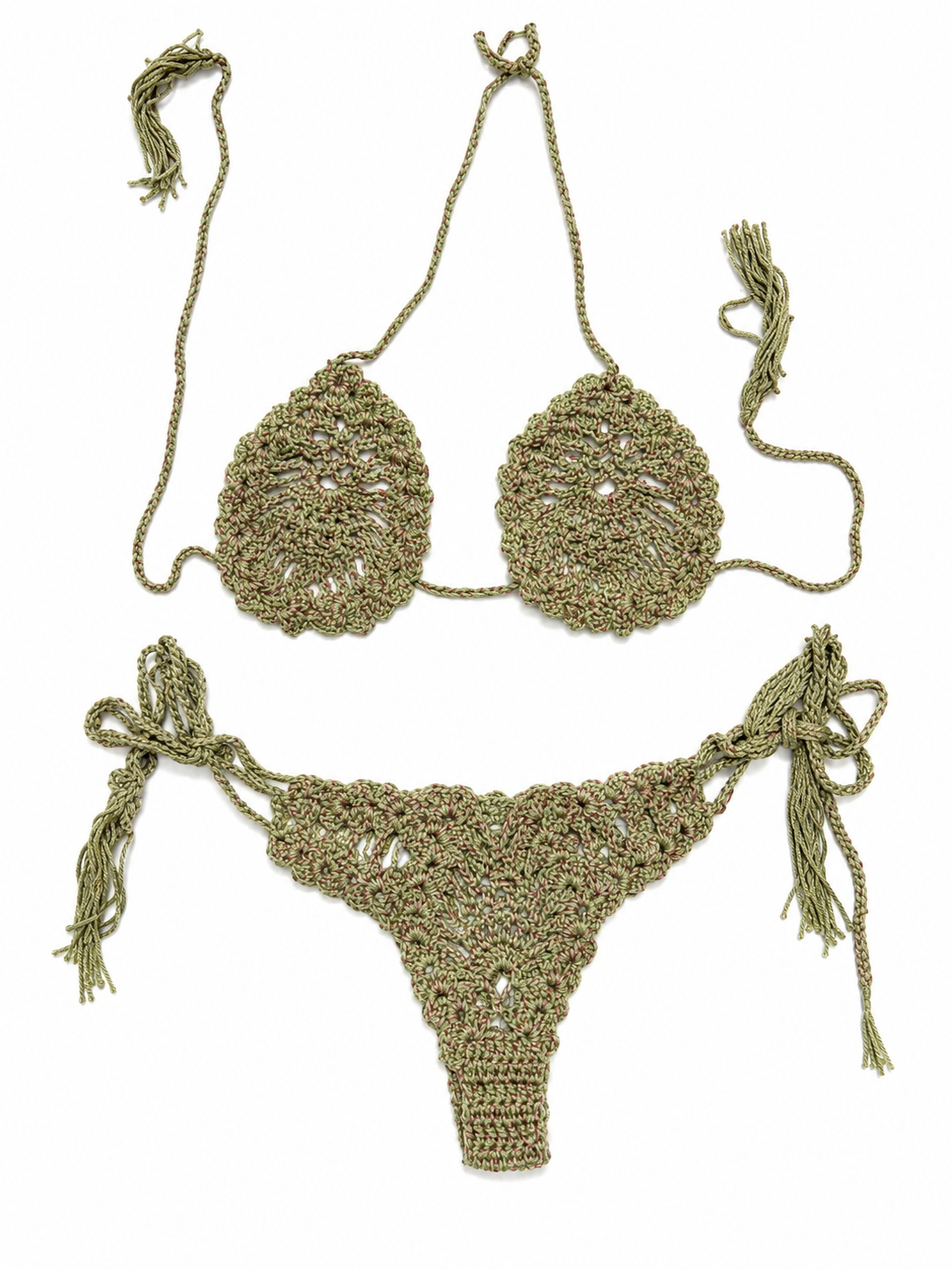 Pineapple bikini set