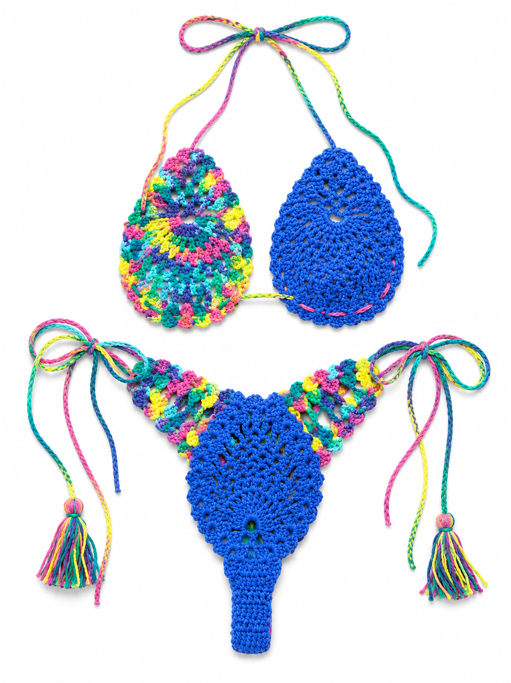 Pineapple bikini set