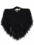 Triangle fringe tote bag