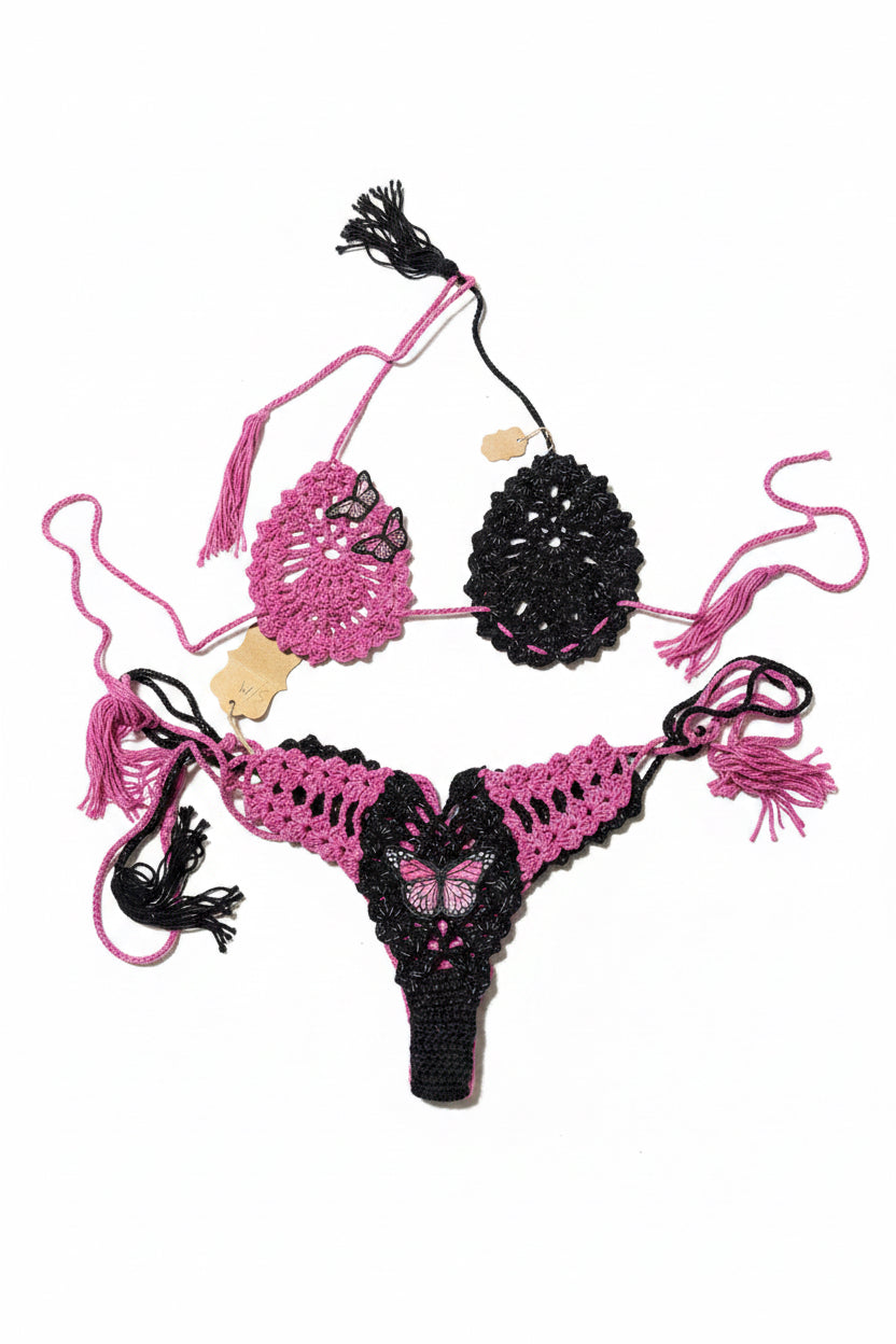 Pineapple bikini set