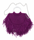 Handmade Fringe Crochet Tote