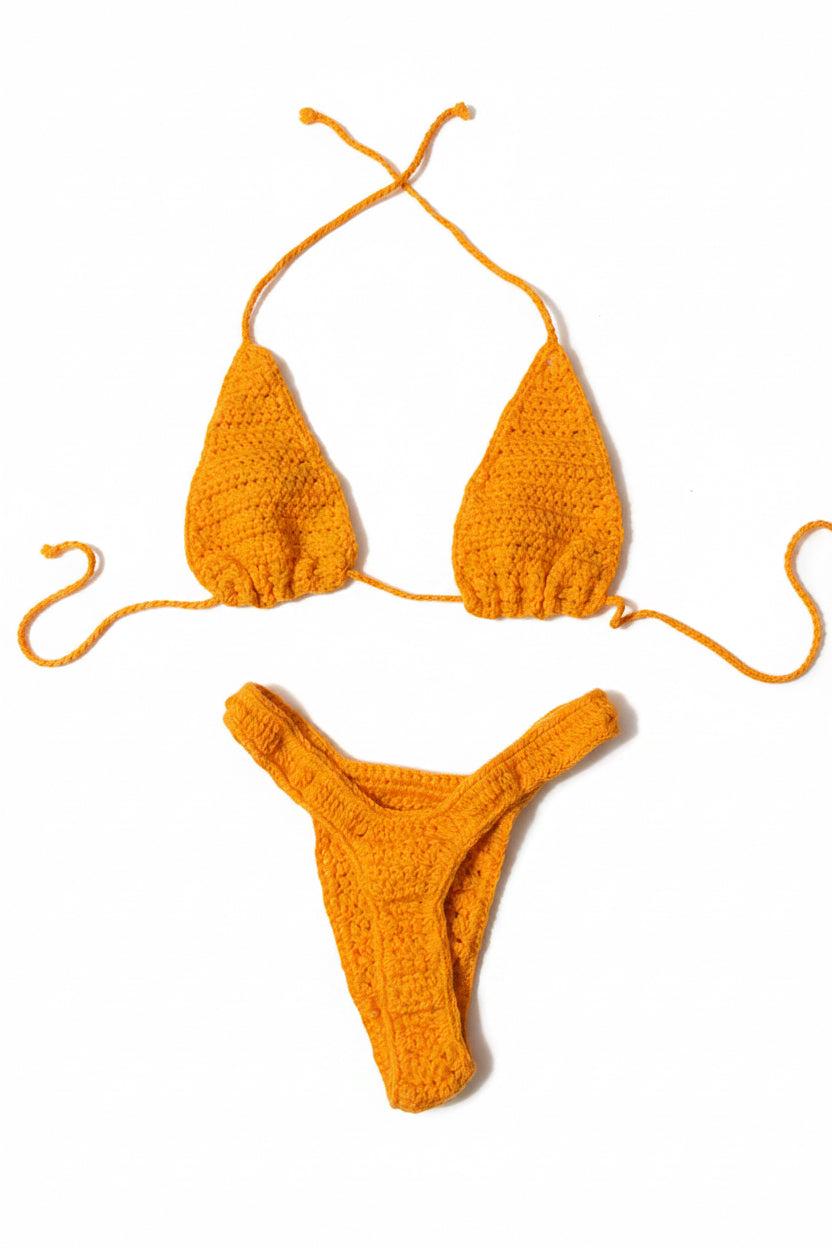 Fuzzy bikini set