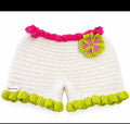 Floral ruffle short