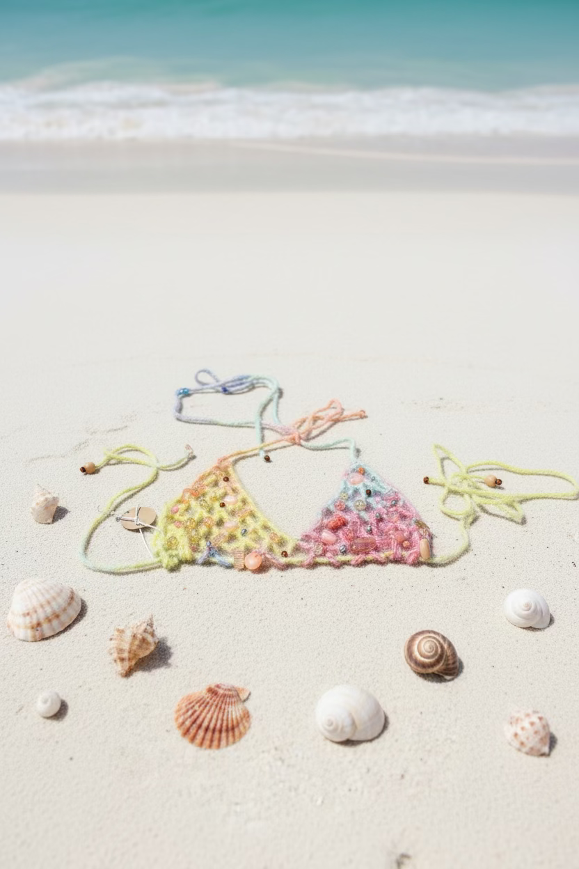 Candy bikini top (L)