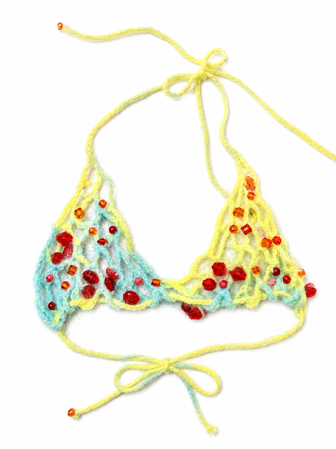 Candy bikini top (L)