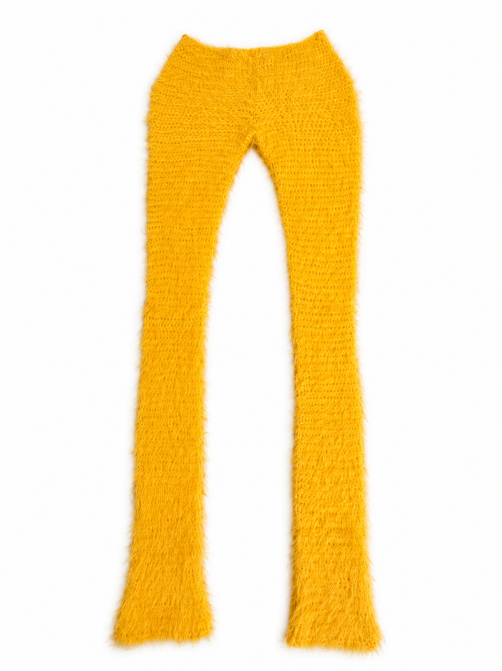 Fuzzy flare pants