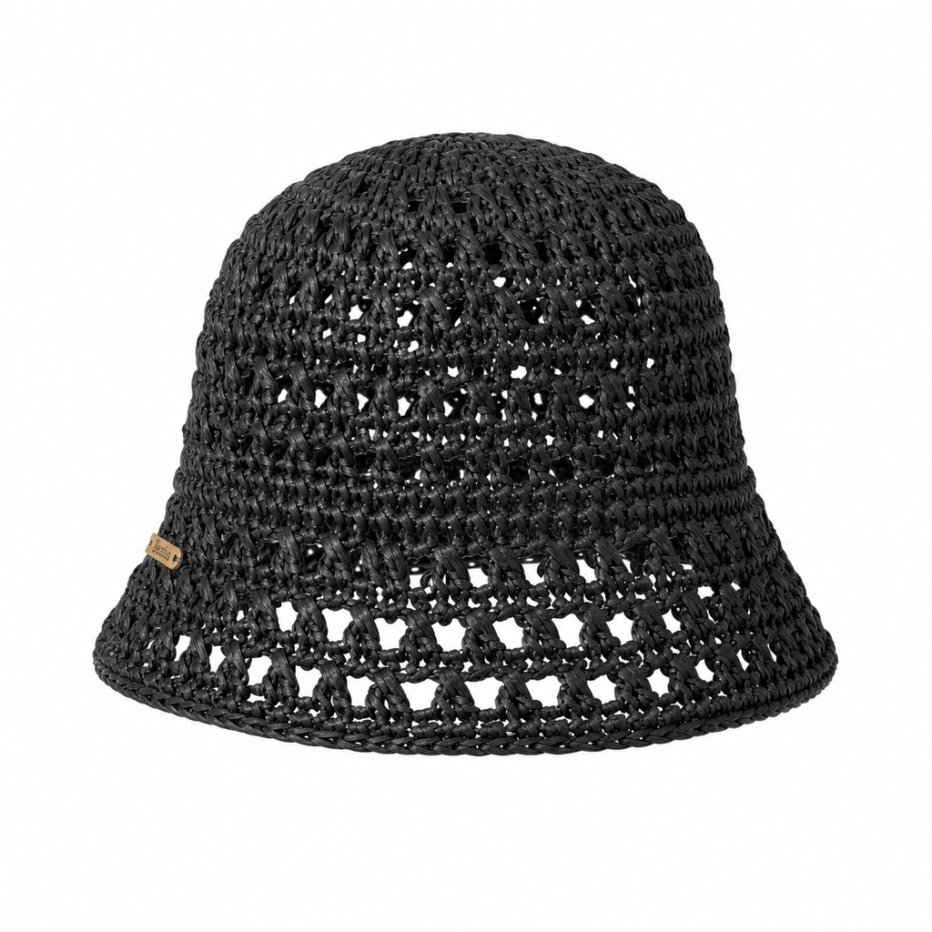 Open grid bucket hat