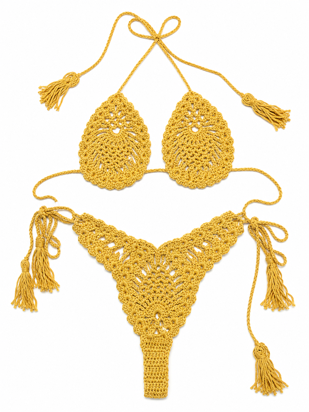 Pineapple bikini set