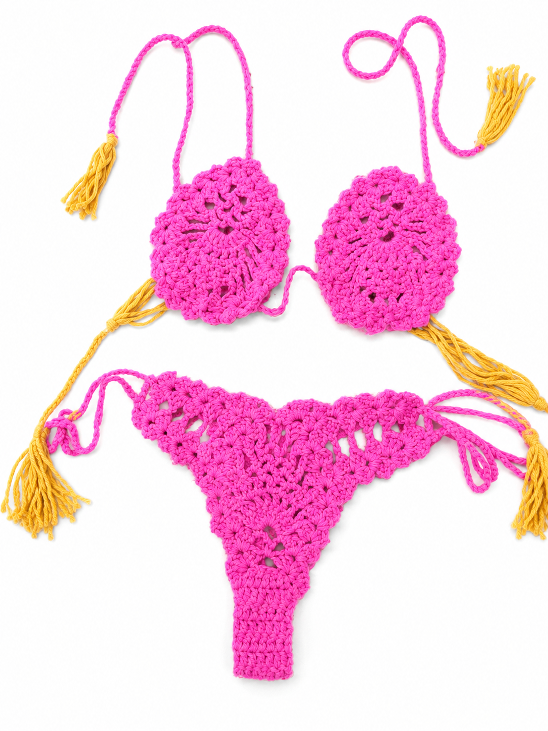 Pineapple bikini set