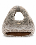 Faux fur crochet bag (xl)
