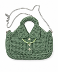 T-shirt crochet bag