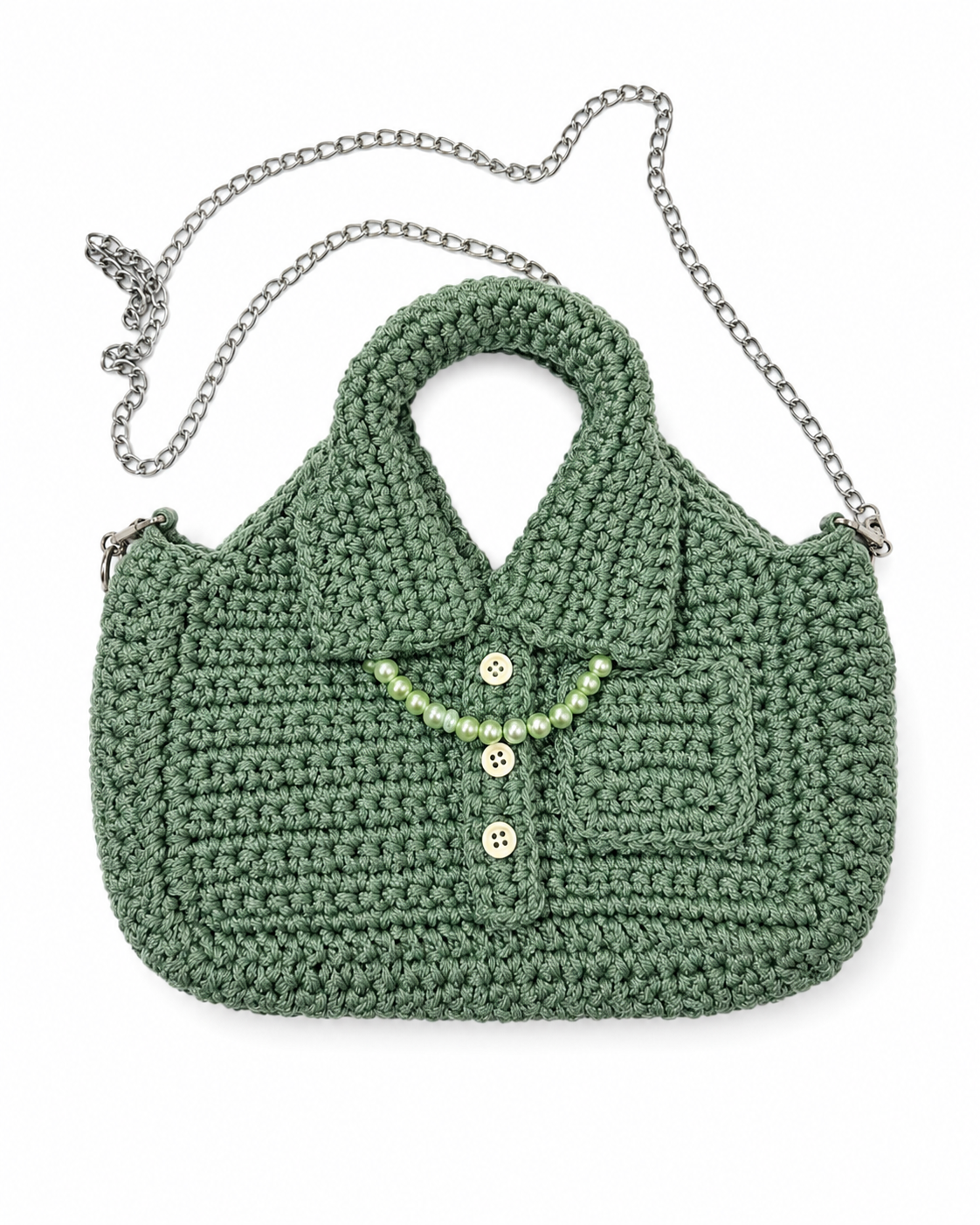T-shirt crochet bag