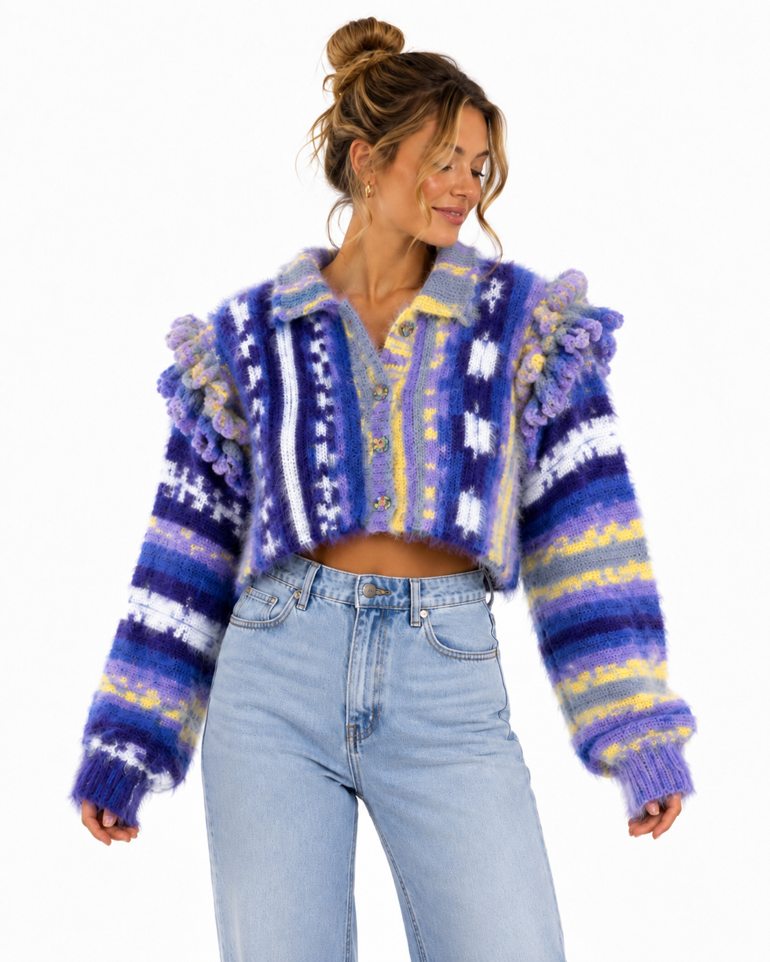 Handmade Crochet Statement Cardigan