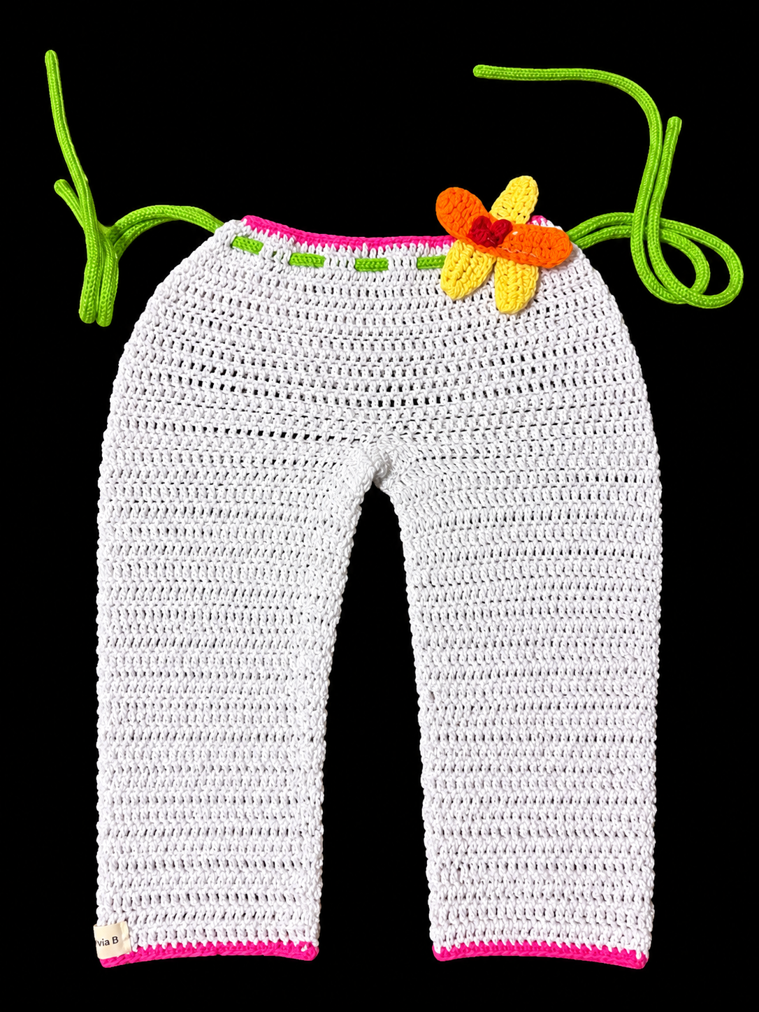 Floral capri pants
